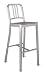 1006 Navy Barstool - Brushed
