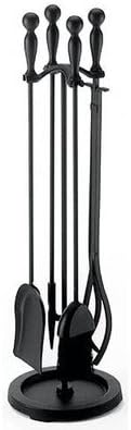 Ball Handle 5 Piece Iron Fireplace Tool Set