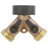 Gilmour #13GT Green Thumb Brass 2WY Connector