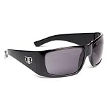 HOVEN RITZ 16-0102 BLACK GLOSS FRAME GREY POLARIZED LENS PLASTIC SUNGLASSES