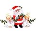 Santa & Angels-C Adult Sweatshirt