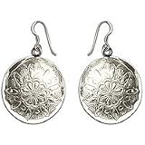 WomensEarringsinSterlingSilver1.75inches(ers259)
