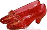 Wizard of Oz Ruby Slippers Clear Resin Figurine