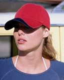 Wavy Split-Color Bill Cap
