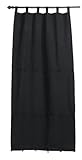 Park B. Smith Canvas Time 40-by-84-Inch Button-Up Blind, Black