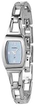 Fossil ES9304 Ladies Stainless Steel Link Bracelet Watch with Blue Analog Dial