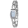 Fossil ES9304 Ladies Stainless Steel Link Bracelet Watch with Blue Analog Dial