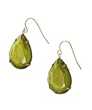 Primrose Hill E2967 Women's Green Acrylic Teardrop Earrings