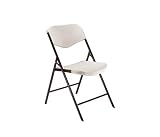  : Lifetime #38005 Accent Folding Chair, Almond (Molded Seat and Back)