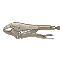 Crescent C7CV 7-Inch Curved Jaw Locking Plier with Wire Cutter