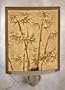 Bamboo Stalks Porcelain Curved Lithophane Night Light