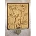 Bamboo Stalks Porcelain Curved Lithophane Night Light