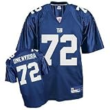 Officially Licensed by the NFL - New York Giants Dog Football Jersey - X-Large (XL)
