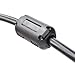 Bluecell Pack of 10 Magnetic Ferrite Core Cord RFI EMI Noise Suppressor Cable Clip (5mm inner diameter)