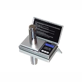 DigiWeigh DW-AS 100 x 0.01 Gram Digital Pocket Jewelry Scale w/ two 50 gram calibration weights