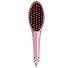 Mousand Pink Brush Hair Straightener 29W Digital Anti Scald Anti Static Ceramic Heating Detangling Hair Brush For Instant Magic Silky Straight Styling Massage Straightening Iron
