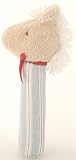 Review Alimrose  / Alimrose Horse Hand Squeaker - Vintage Blue Red Stripe