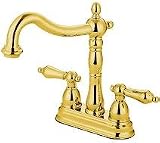 Elements of Design EB1492AL Bar Faucet without Pop-Up Rod, Polished Brass/PVD
