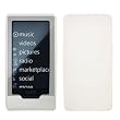 Premium Clear Soft Silicone Gel Skin Cover Case for Microsoft Zune HD 16 GB / 32 GB Platinum [Accessory Export Packaging]