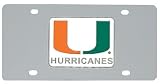 Alfred Hitch Cover CLP280 License Plate Miami Hurricanes