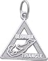 Rembrandt Charms Bermuda Triangle Charm