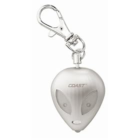 Coast Cutlery LL7537 Alien Key Chain Light - Blue