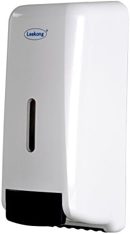 LeeKong 1000ml Wall Mounted Manual Hand Sanitizer / Soap Dispenser for Kitchen Sink and Bathroom (Screw Set Included)