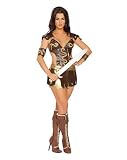 2Pc. Fantasy Warrior Girl Costume