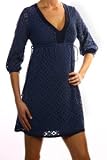 Sale: Ella Moss Low V-Neck Jacinda Tie Waist Dress in Sapphire