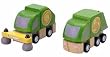 Street Cleaner and Garbage Truck Set