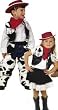 Quality Dress Up Rootin Tootin Cowgirl Costume Includes Hat TOO! (Boots NOT included)