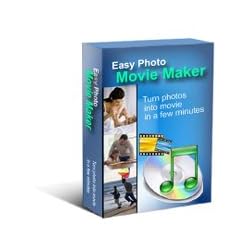 Easy Photo Movie Maker: Digital Scrapbooking Software. Converts your digital photos into movies; photo slideshows; and albums with special motion effects, music, and captions. Shares them on TV, DVD, PC and Internet. It is as easy as 1-2-3! Works with Windows XP/Vista and Windows 7.