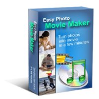 Easy Photo Movie Maker: Digital Scrapbooking Software. Converts your digital photos into movies; photo slideshows; and albums with special motion effects, music, and captions. Shares them on TV, DVD, PC and Internet. It is as easy as 1-2-3! Works with Windows XP/Vista and Windows 7.