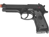 KWA M9 Semi Automatic Blowback Gas Powered Airsoft Gun - Black
