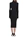 Firpearl Women's Ribbed Turtleneck Long Sleeve Maxi Long Sweater Dress