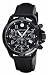 Wenger by Swiss Army Knife 78254 Men's Chronograph Stainless Steel GST Black Dial Black Strap Watch