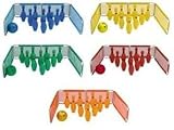 Olympia Colored Bowling Lane Set