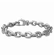 Stainless Steel Polished Bracelet - 8.25'' long