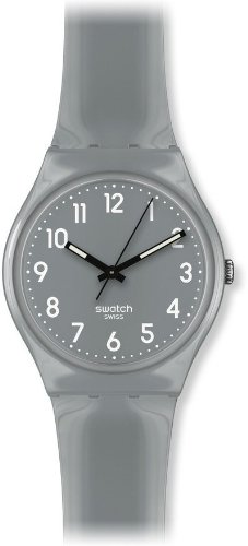 Swatch Damen-Armbanduhr Flaky Grau GM175