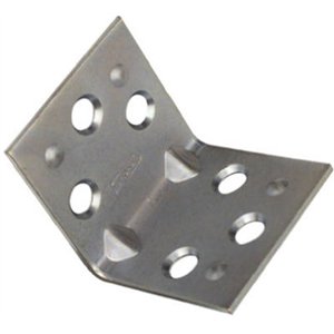 Stanley Hardware 1-1 2-Inch Double Wide Corner Brace, Zinc Plated, 2-Pack #755680 by 