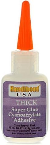 Handibond Cyanoacrylate Super Glue (1/2 oz.) - Thick 3 pcs sku# 1824512MA