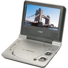 Coby Electronics TF-DVD7107 7-Inch Portable DVD Player
