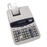 1530-6 Desktop Calculator, 10-Digit Fluorescent, Two-Color Printing, Black/Red