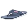 Reebok Men's MLB Summer Time Indians Flip-Flops,Navy/White/Red,7 M