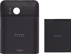 Extended Battery/Door for HTC Thunderbolt (Black)