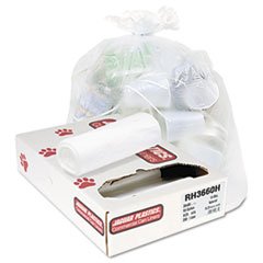 JAGRH3860S Super Extra-Heavy Bags, 60 gal, 16 mic, 38 x 60, 8 Rolls of 25 Bags, 200/Carton On Sale