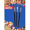 Fantasy - Schmink-Pinsel-Set, 3 kleine Kosmetik Pinsel