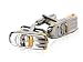 Convertible Car Silver Gold Cufflinks with Presentation Box