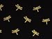 Rainbow Dragonflies On Black - Batiked Scarf - 