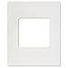 Intrasonic Technology IST Retro Intercom Room & Patio Station Vertical Plastic Cover Plate, White (RETRO-5RVW)